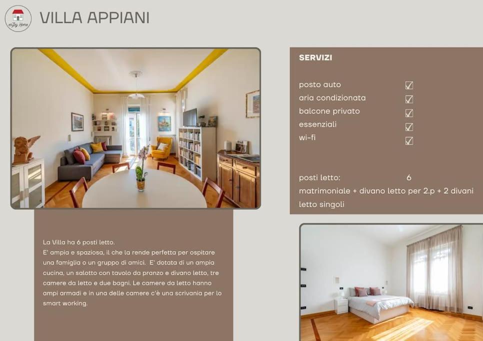 Enjoy Home - Villa Appiani, Prato Della Valle Pádua Exterior foto